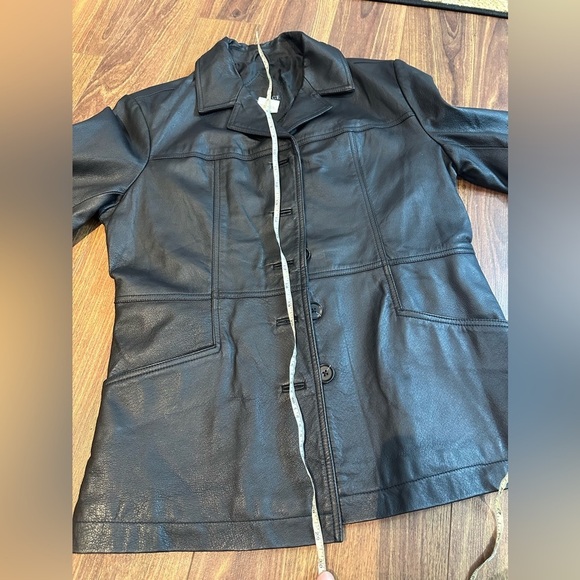 Genuine leather blazer - Picture 7 of 7